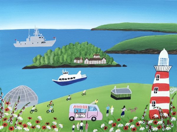 Summer on Plymouth Hoe