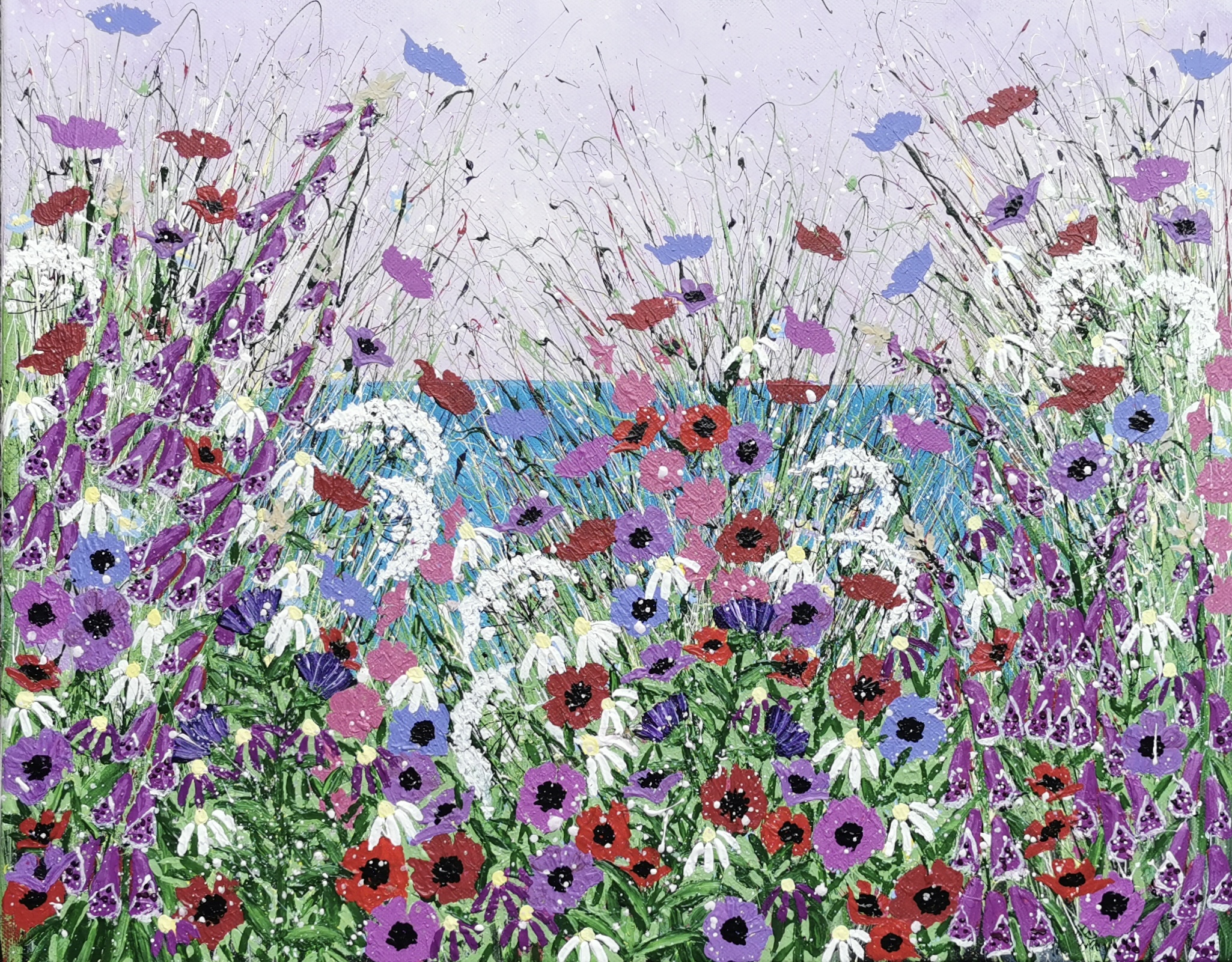 SOLD A Splash of Hazy Summer